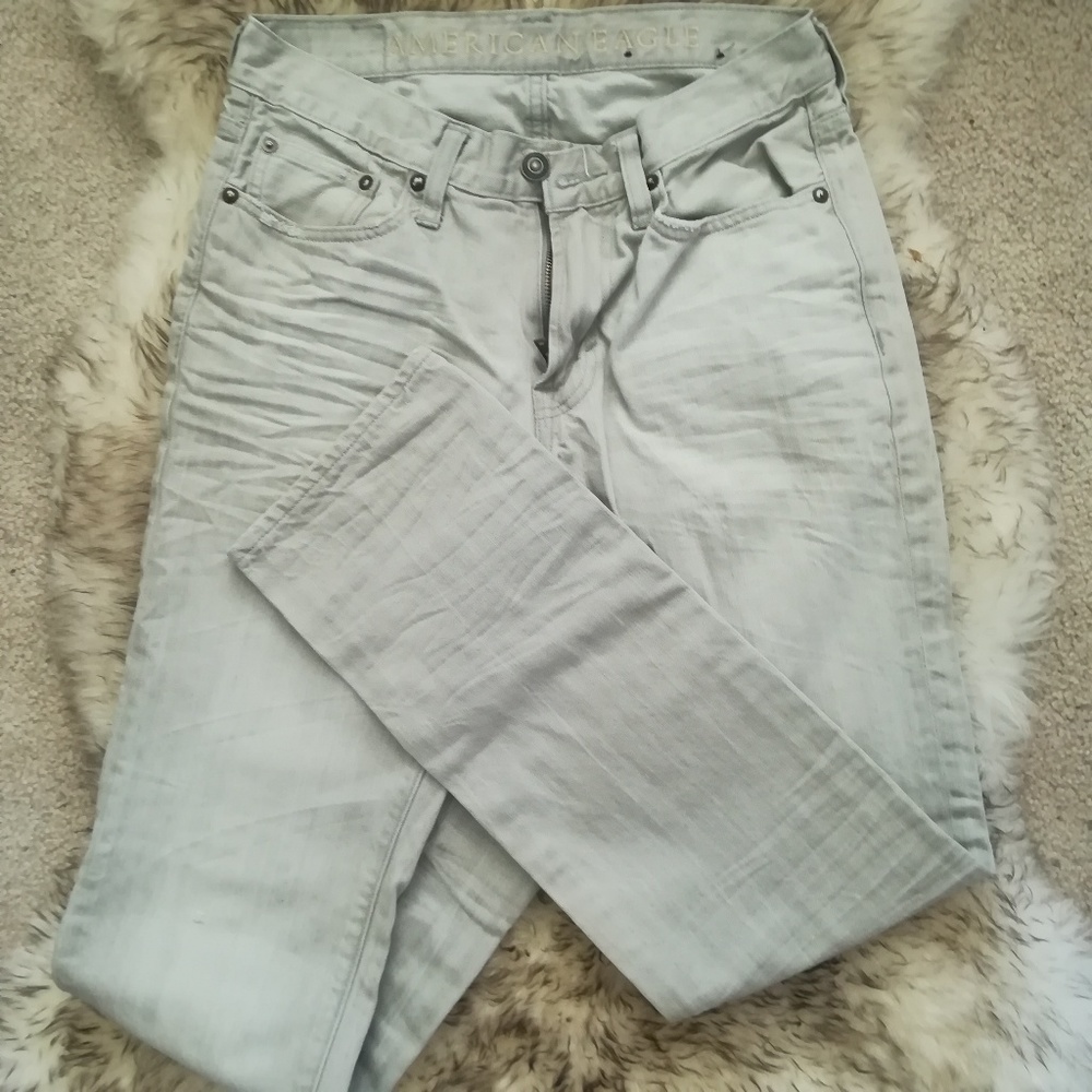 AEO | Slim Straight Fit Jeans